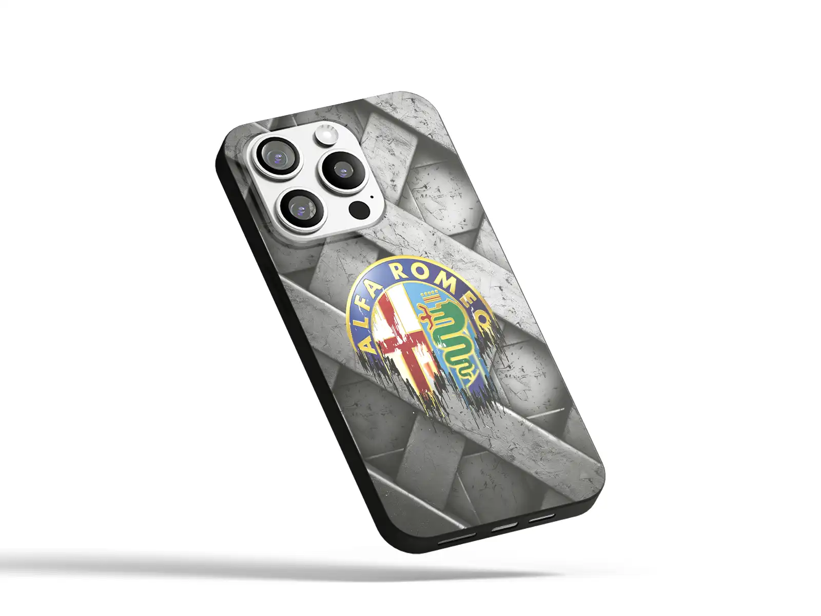 Alfa Romeo Custodia Silicone Telefono Personalizzabile